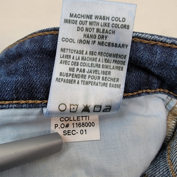 Joes Jeans Sz 28 Colletti Jeans Skinny Fray Released Hem Womens - Picture 5 of 9